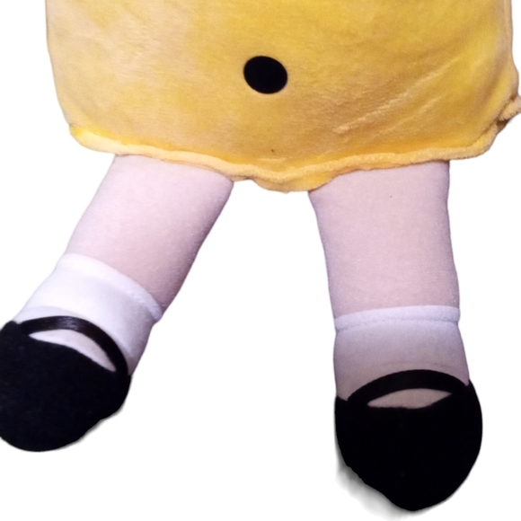 Kohl's Cares Madeline Plush Stuffed Doll. 13” with Yellow Dress Red Hair. NWOT. - Picture 4 of 6